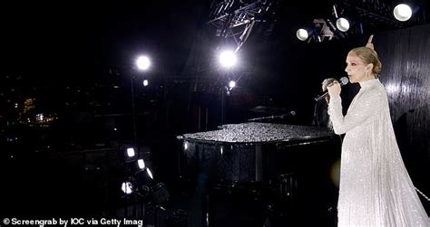 celine dion olympics fake